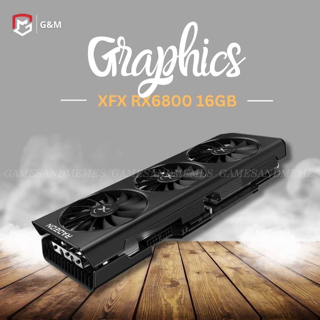XFX RX6800 16GB Graphics Card