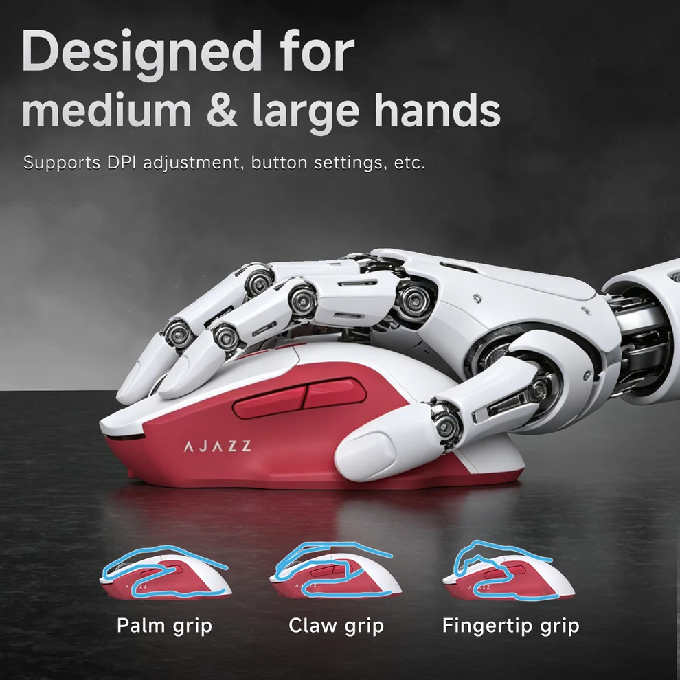 AJAZZ AJ039 V2 Gaming Mouse | 7200 DPI | Ergonomic - Image 29